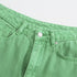 Green Denim Pants