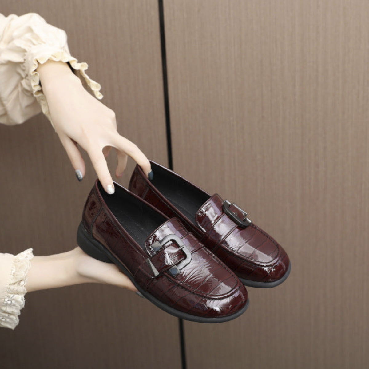 Leather Loafers