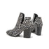 Snakeskin Short Boots