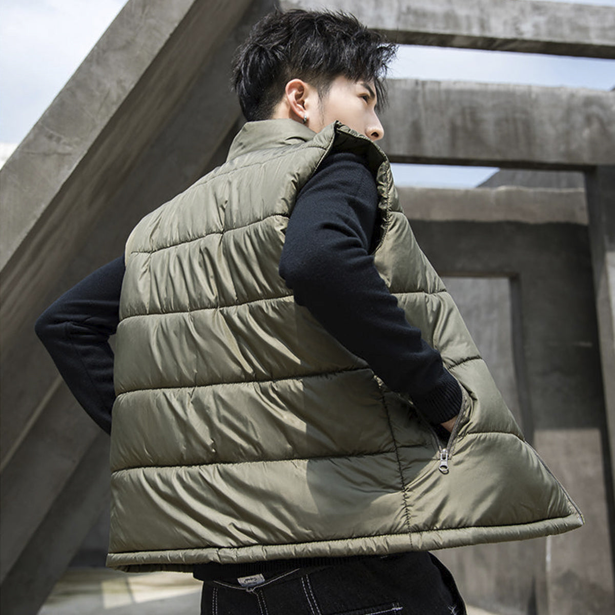 Down Windproof Vest