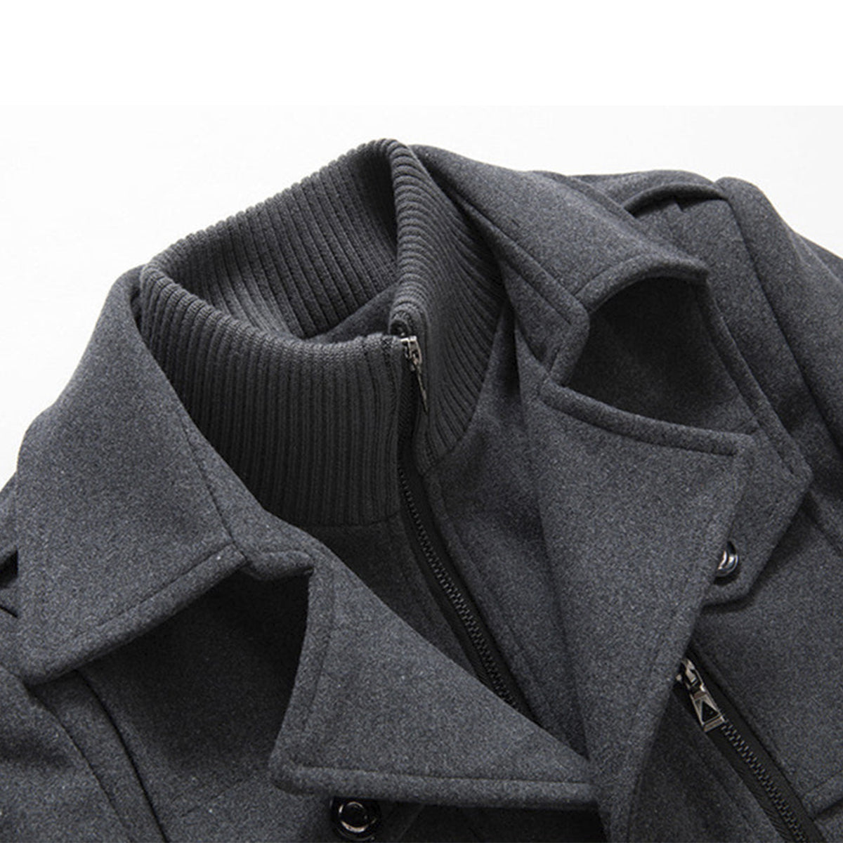 Wool-Blends Coat