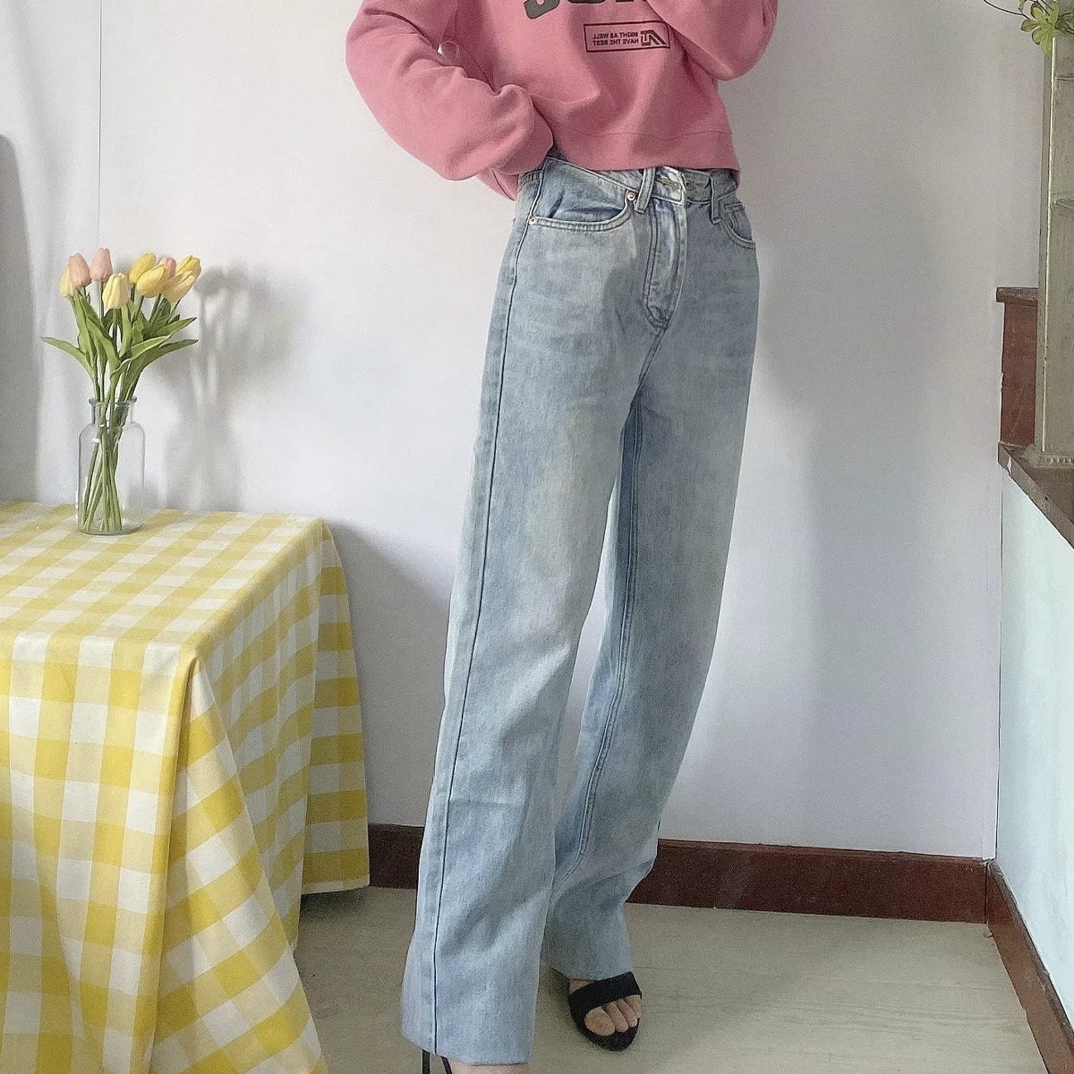 Medium Waist Vintage Jeans