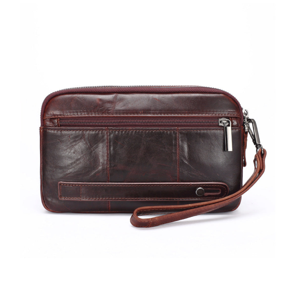 Double Zipper Casual Clutch