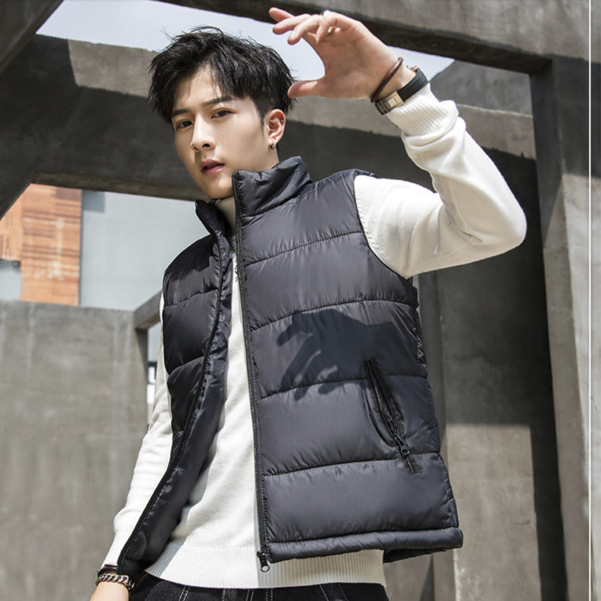 Down Windproof Vest