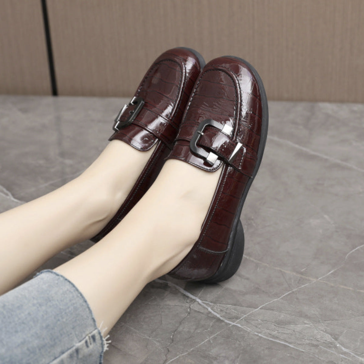 Leather Loafers