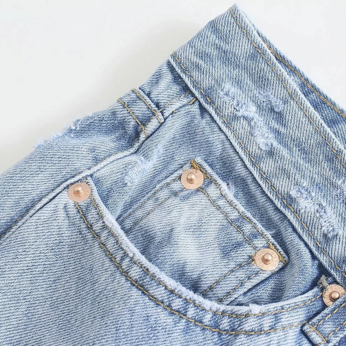 Medium Waist Vintage Jeans