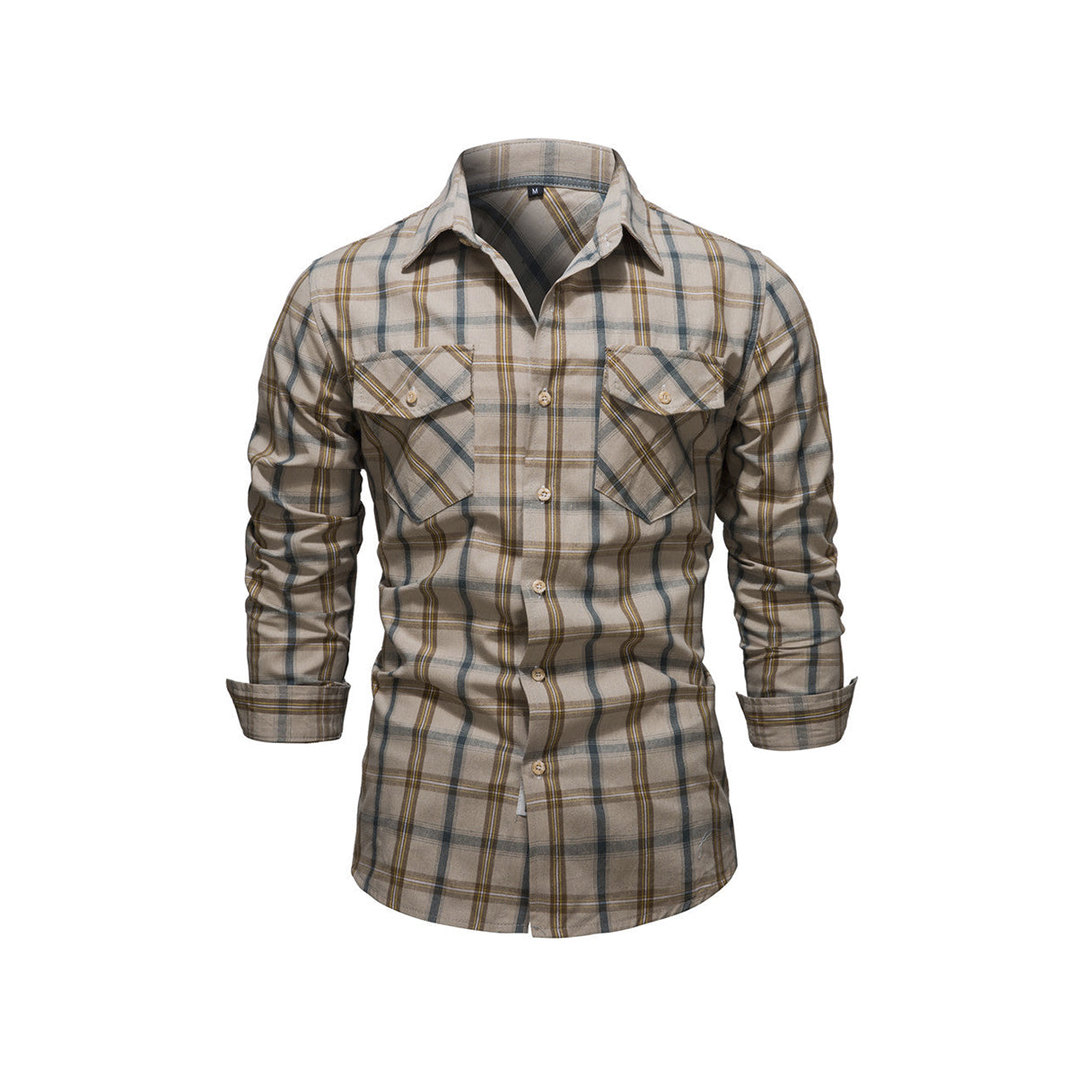 Cotton Plaid Shirt