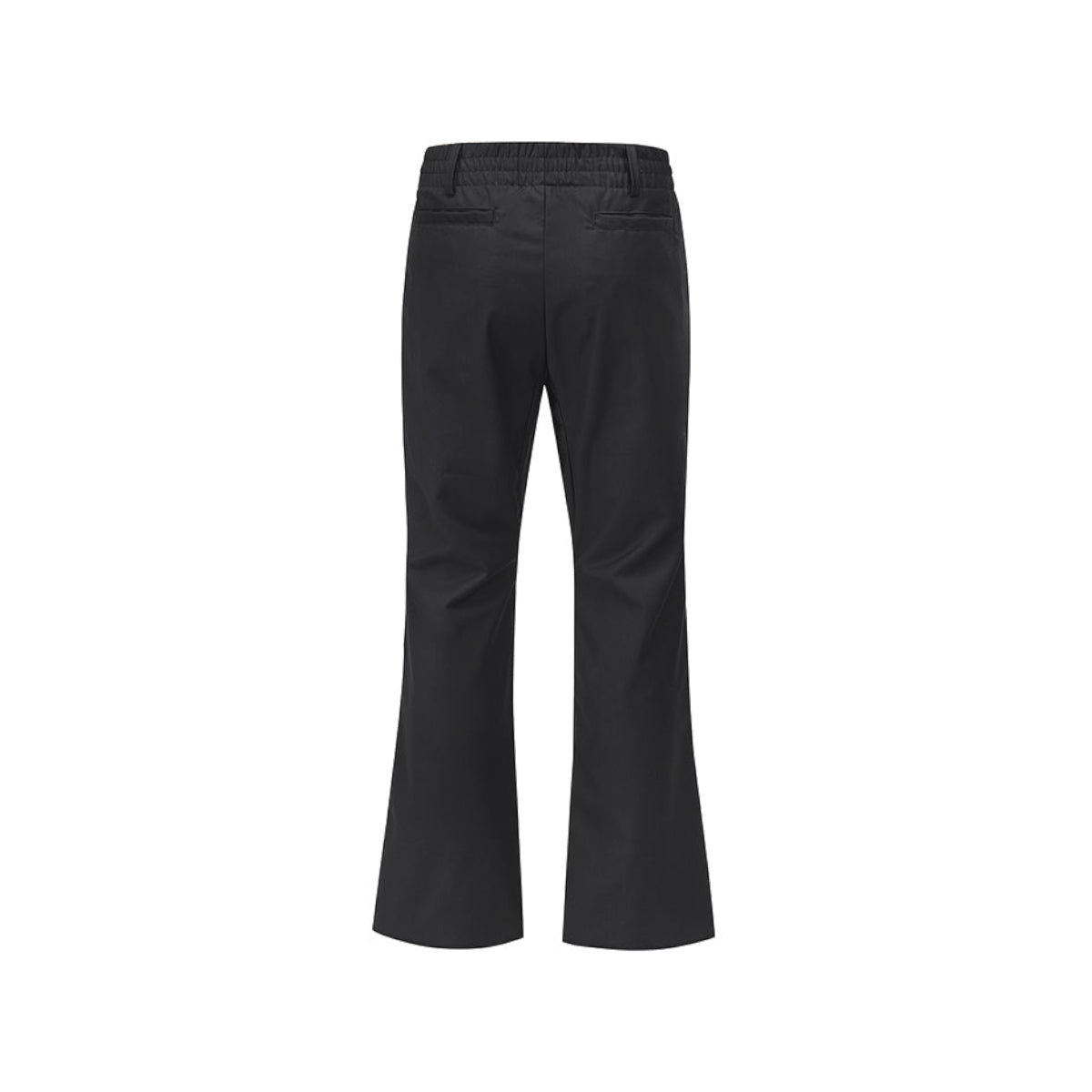 Elastic Waist Flare Pants