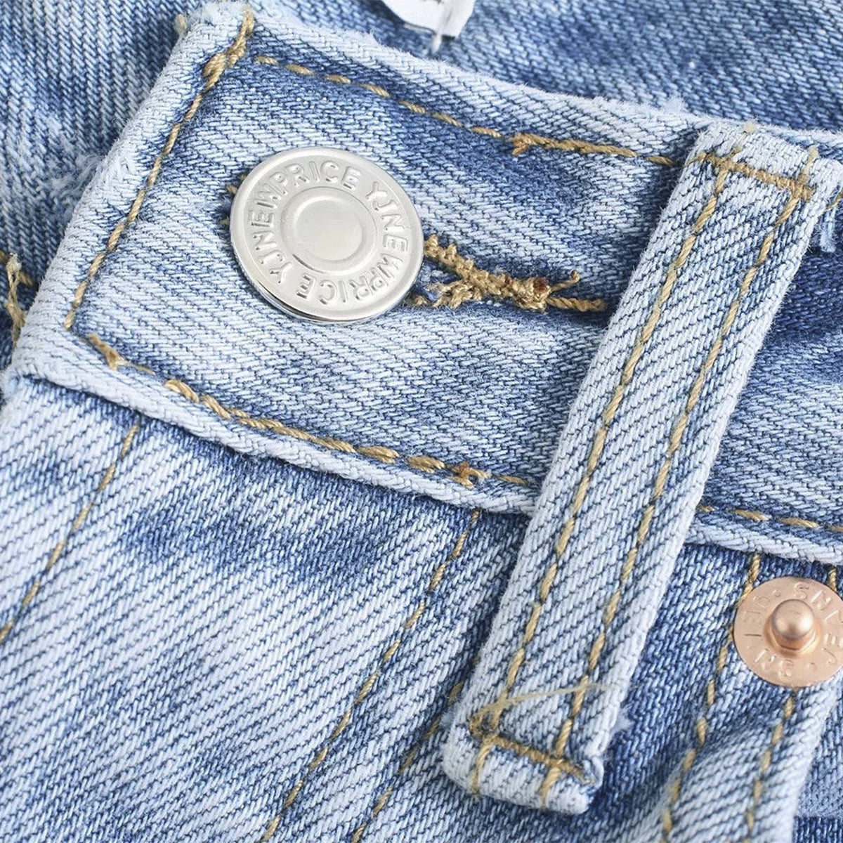 Medium Waist Vintage Jeans