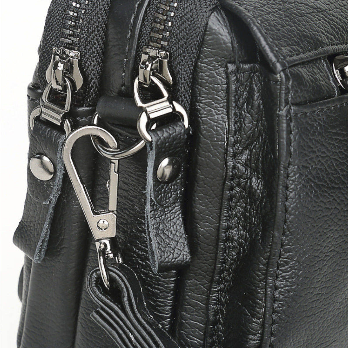 Double Zipper Casual Clutch