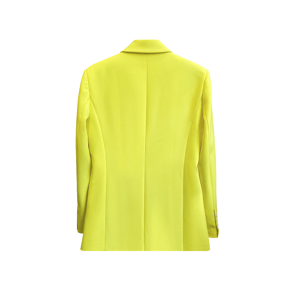 Minimalist Yellow Blazer