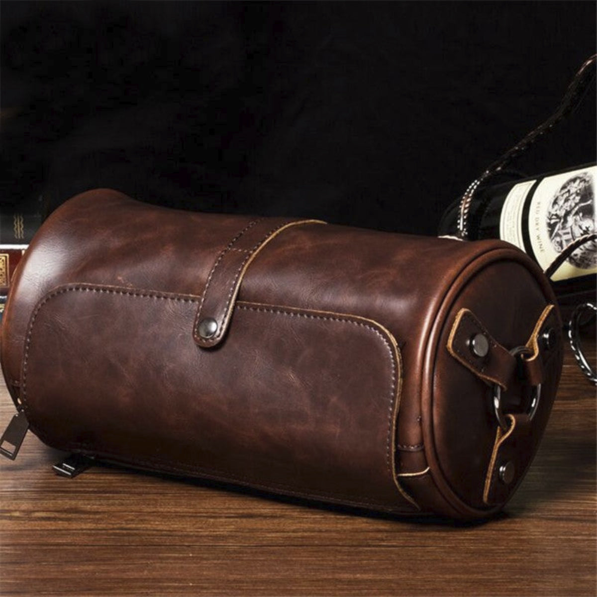 Cylindrical Crossbody Bag