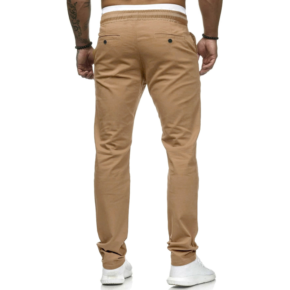 Classic Style Cotton Pants