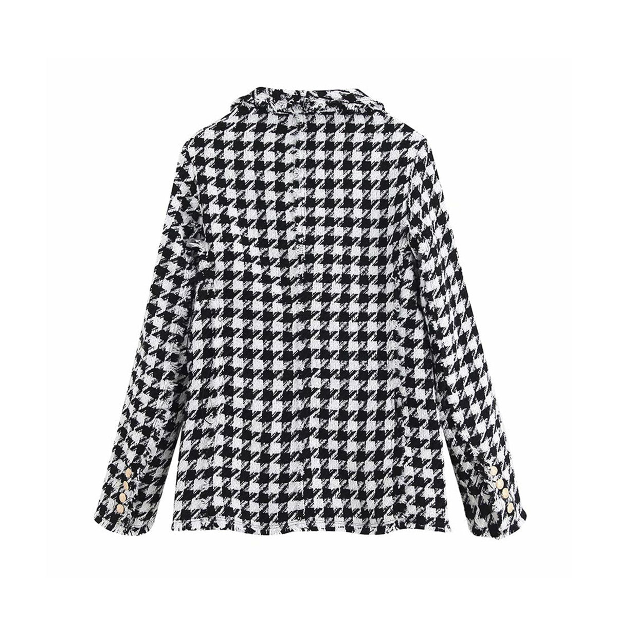 Outerwear Plaid Blazer