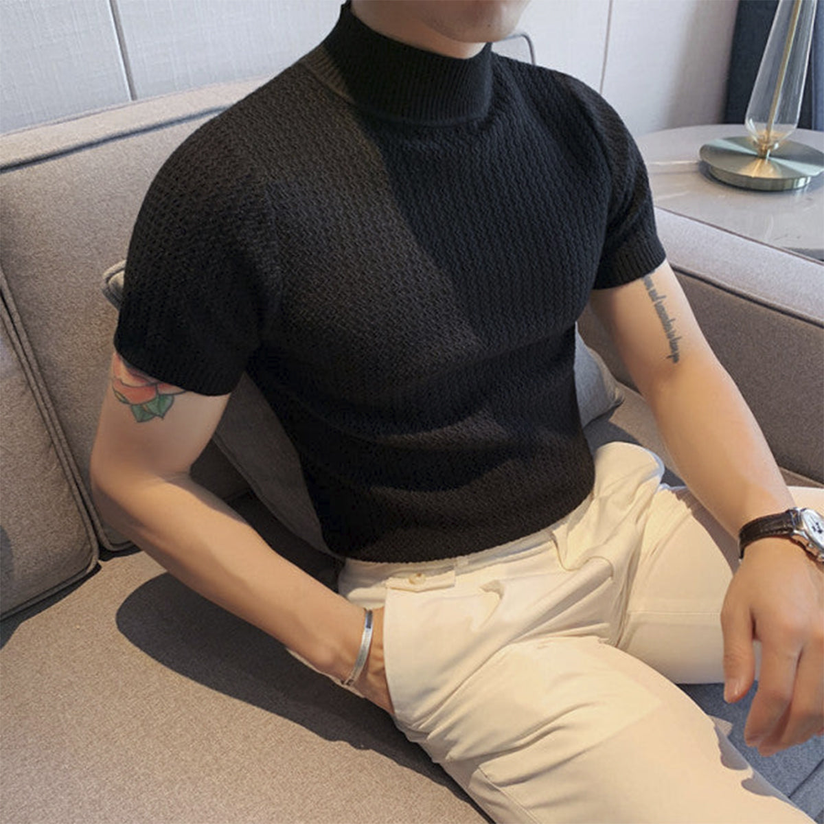 Short Sleeve Sweater
