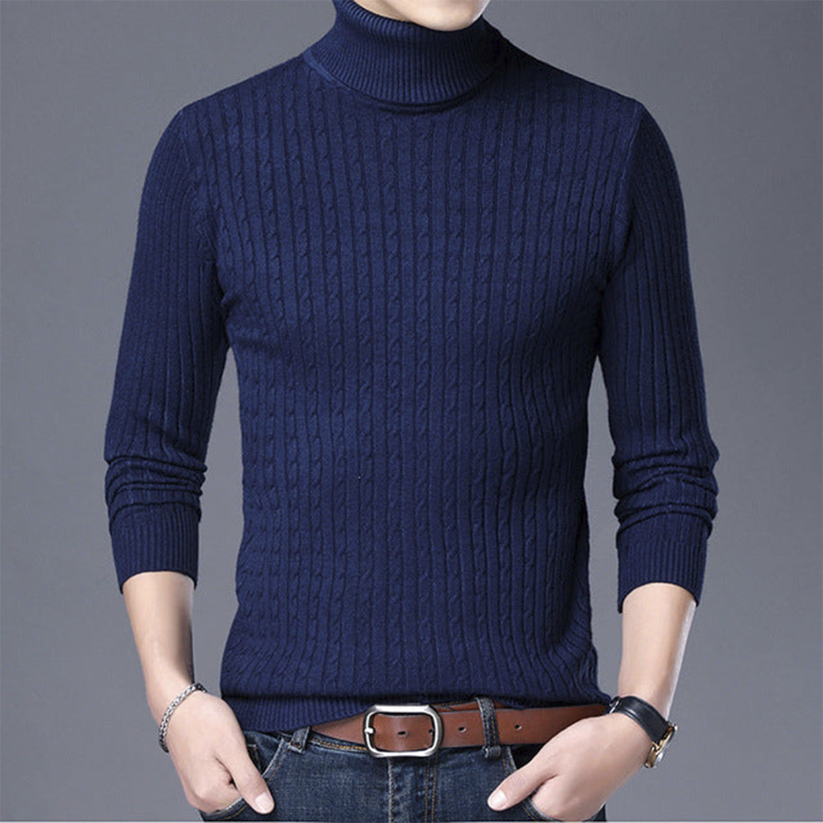 High Collar Sweater