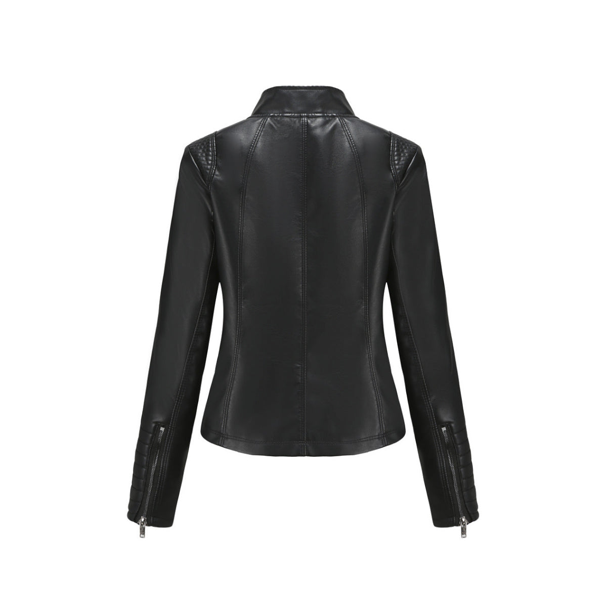 Women Moto Zipper Jacket