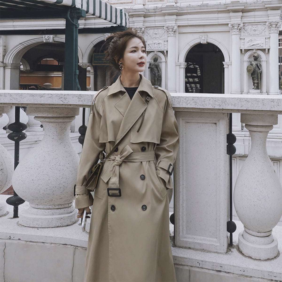 Autumn Coat With Belt