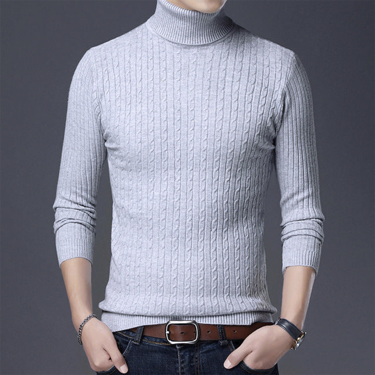 High Collar Sweater
