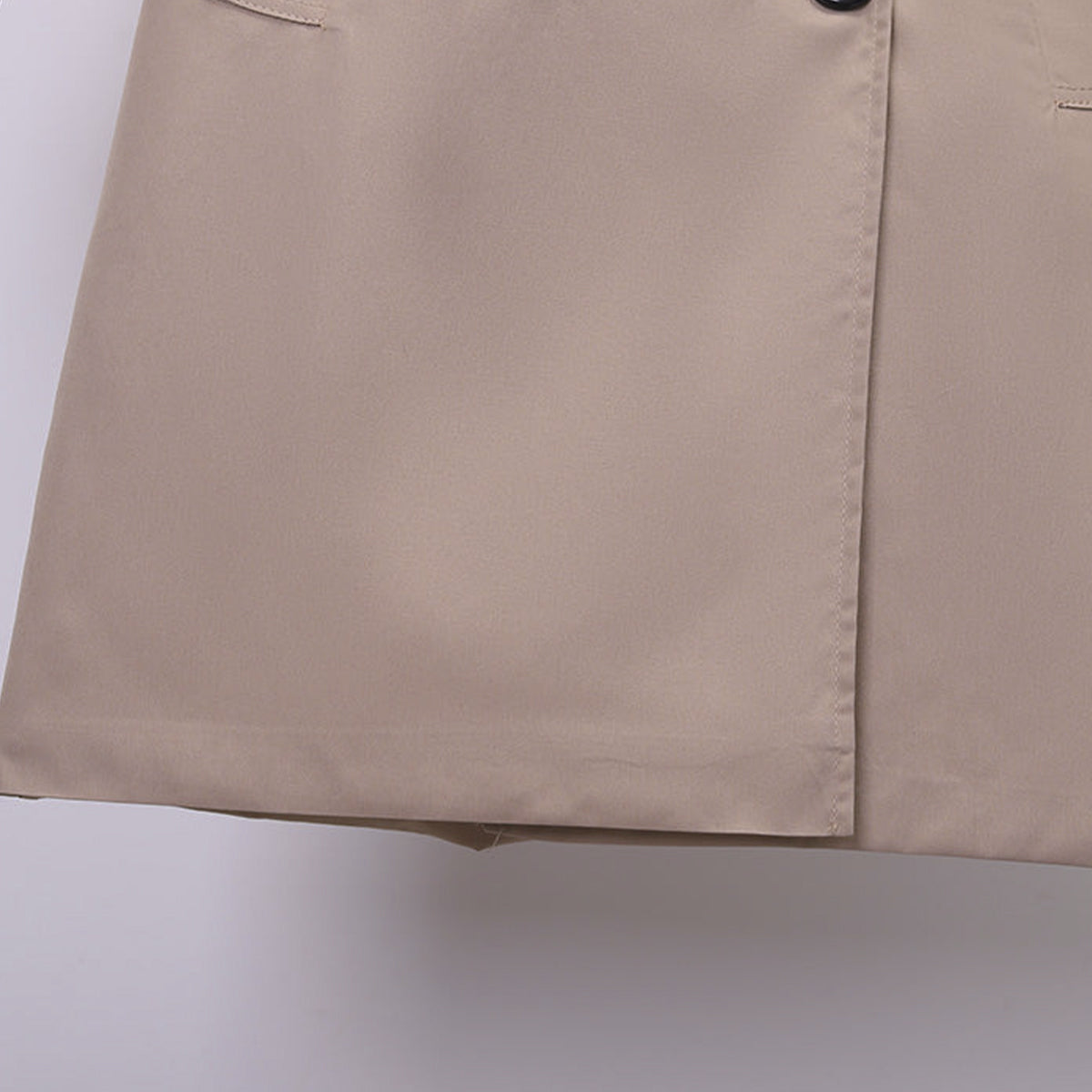 Slim Double-breasted Coat