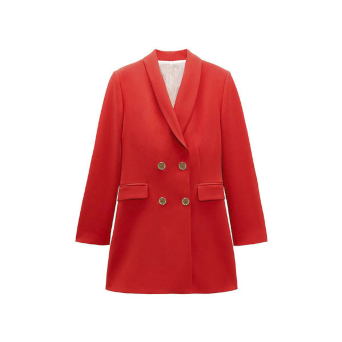 Long Double Breasted Blazer