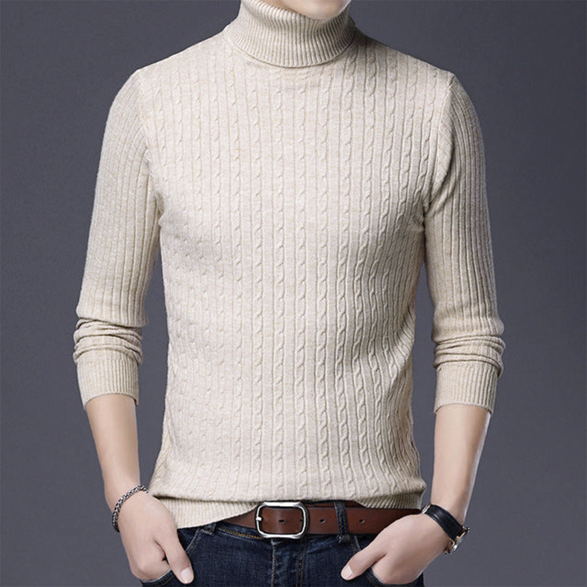 High Collar Sweater