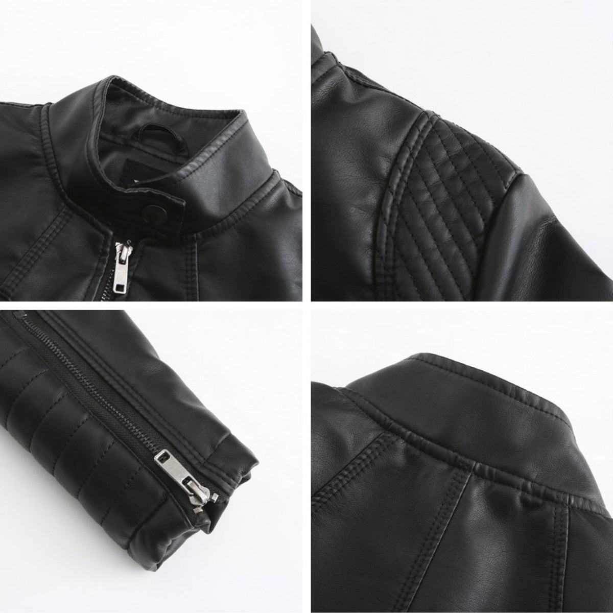 Women Moto Zipper Jacket