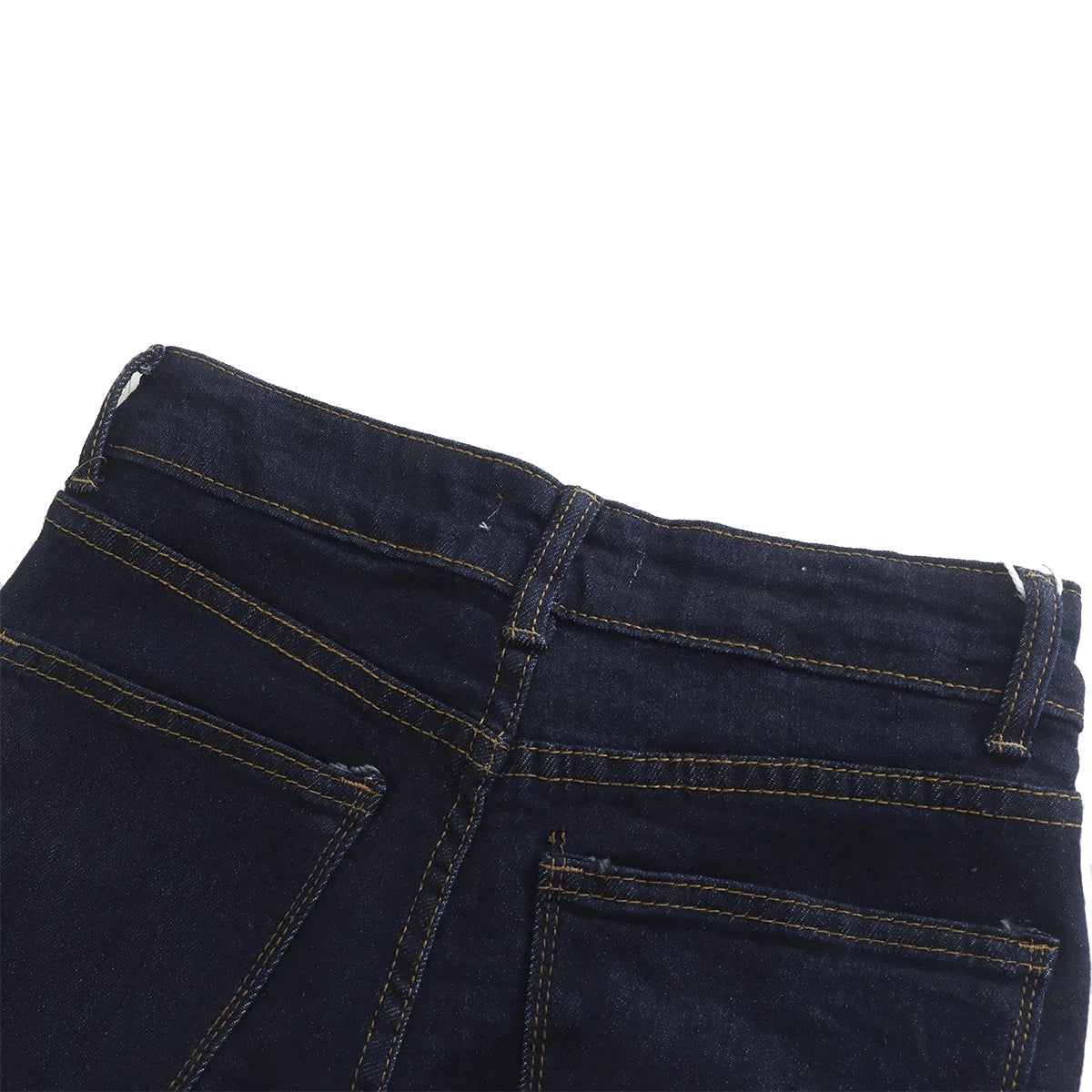 Elastic High Waist Jeans