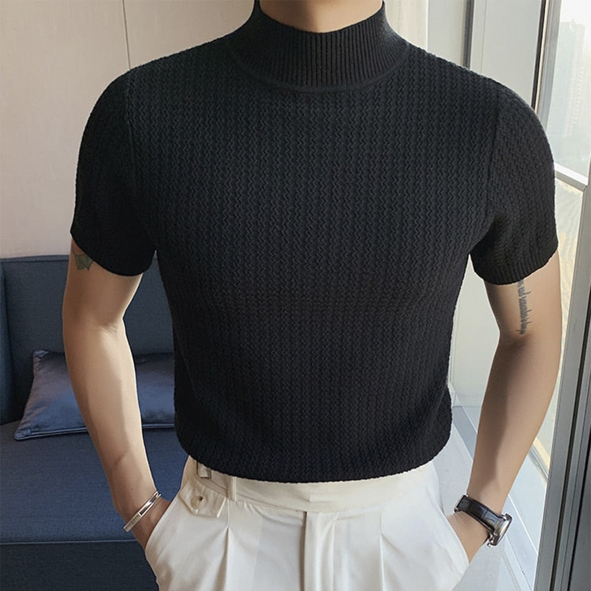 Short Sleeve Sweater