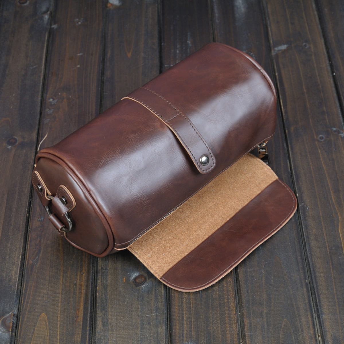 Cylindrical Crossbody Bag