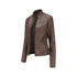Leather Slim Fit Jacket