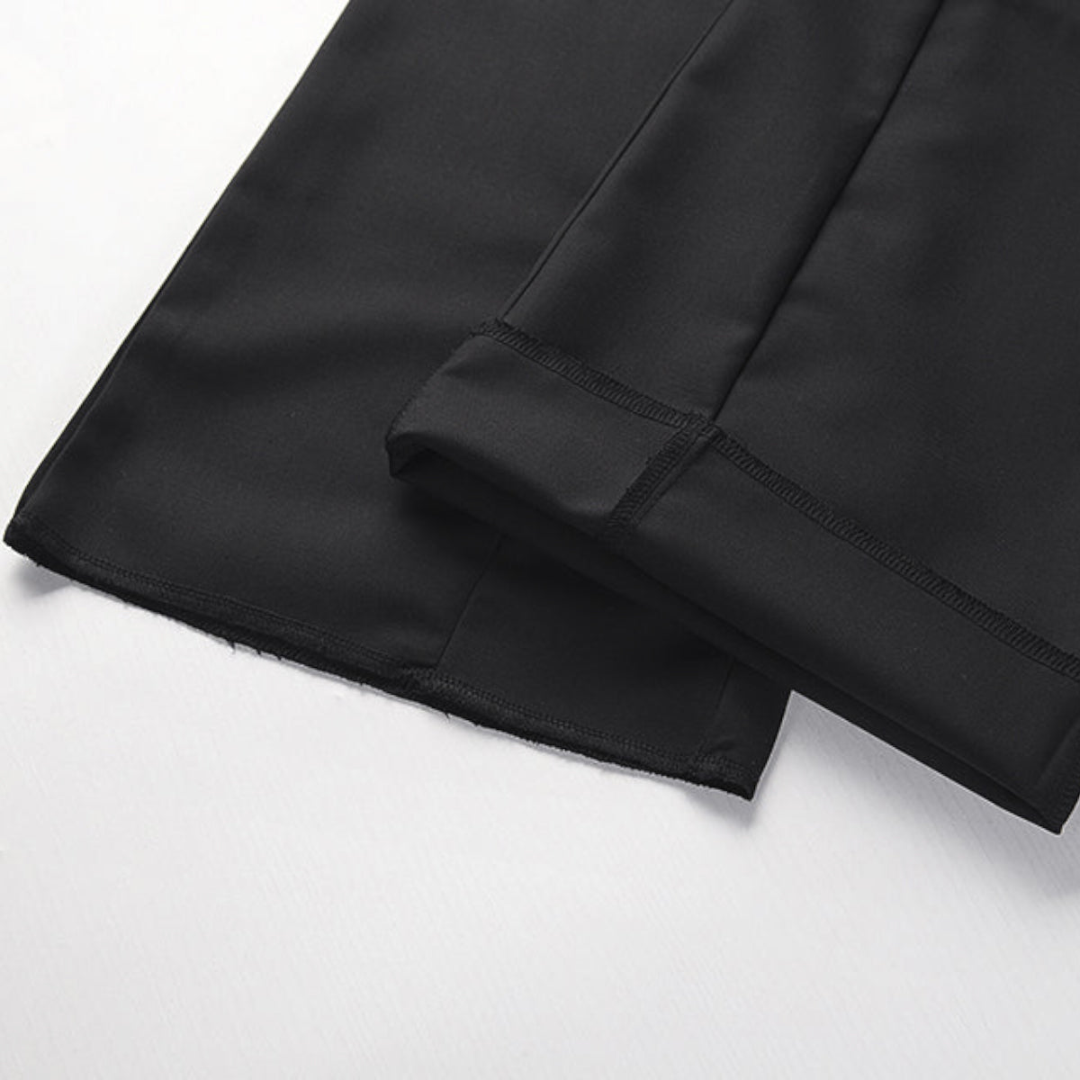 Elastic Waist Flare Pants