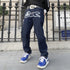 Hip-Hop Dog Print Jeans