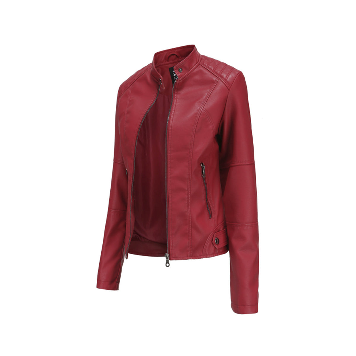 Leather Slim Fit Jacket