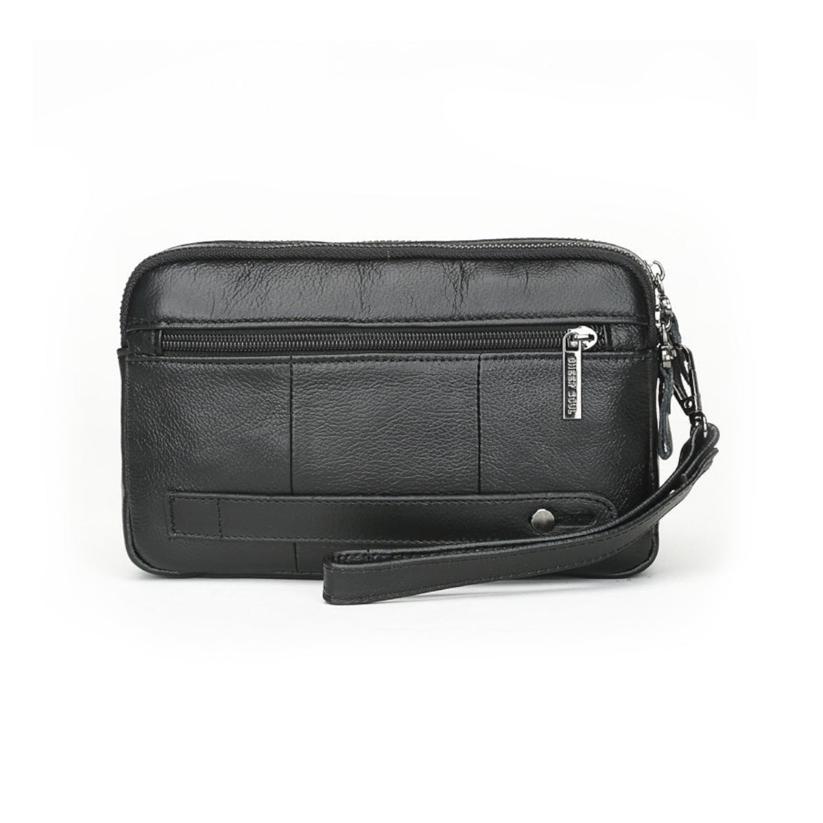 Double Zipper Casual Clutch