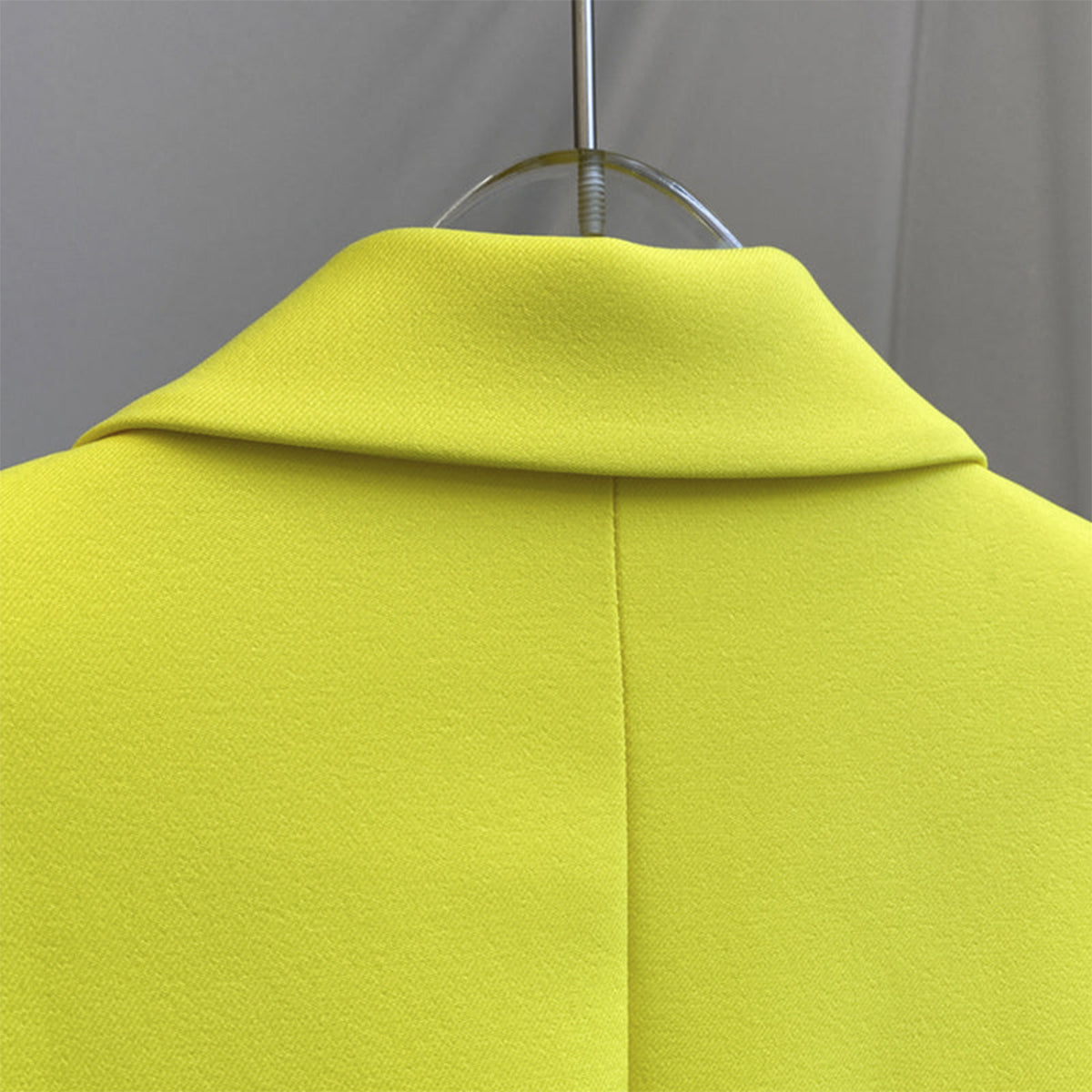 Minimalist Yellow Blazer