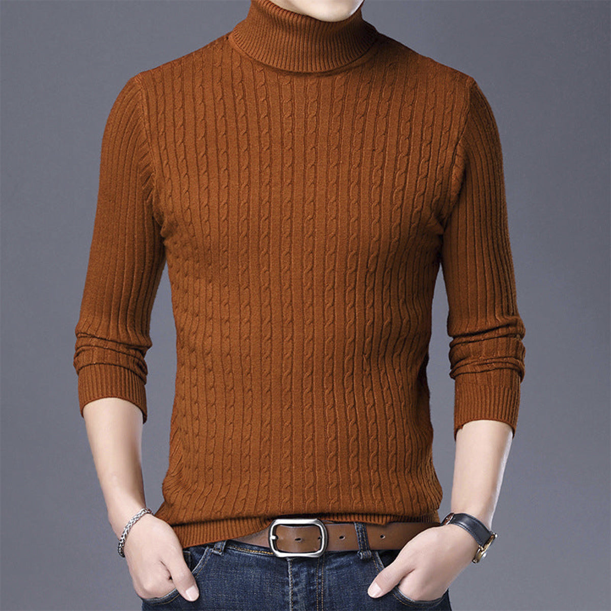 High Collar Sweater