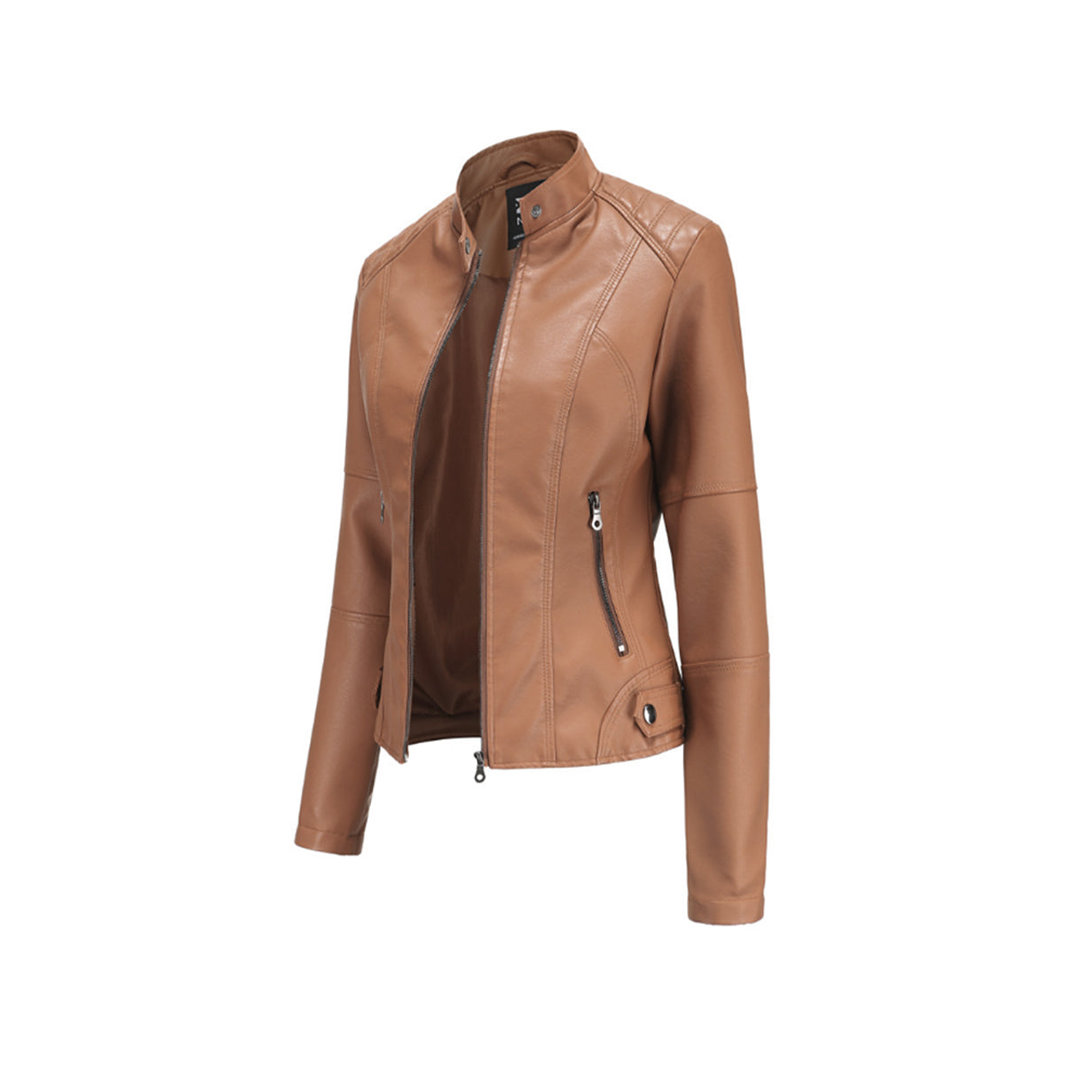 Leather Slim Fit Jacket