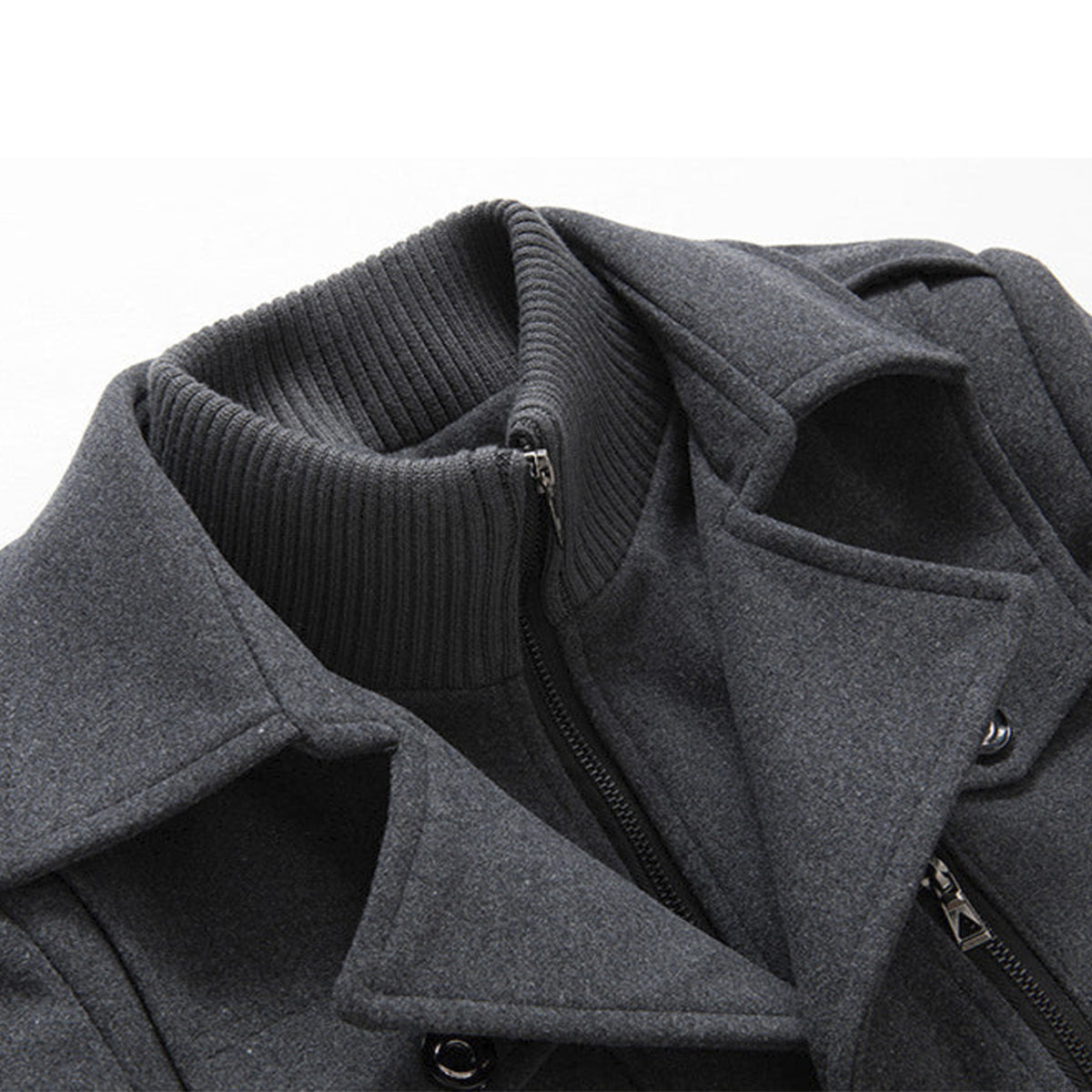 Wool-Blends Coat