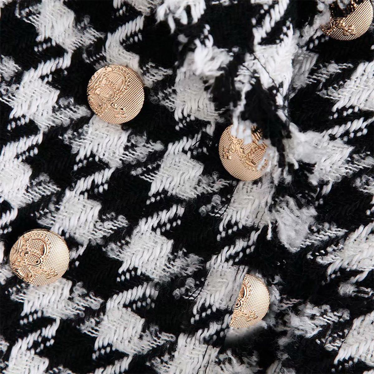 Outerwear Plaid Blazer