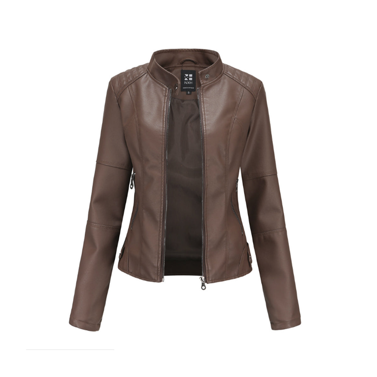 Leather Slim Fit Jacket