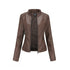 Leather Slim Fit Jacket