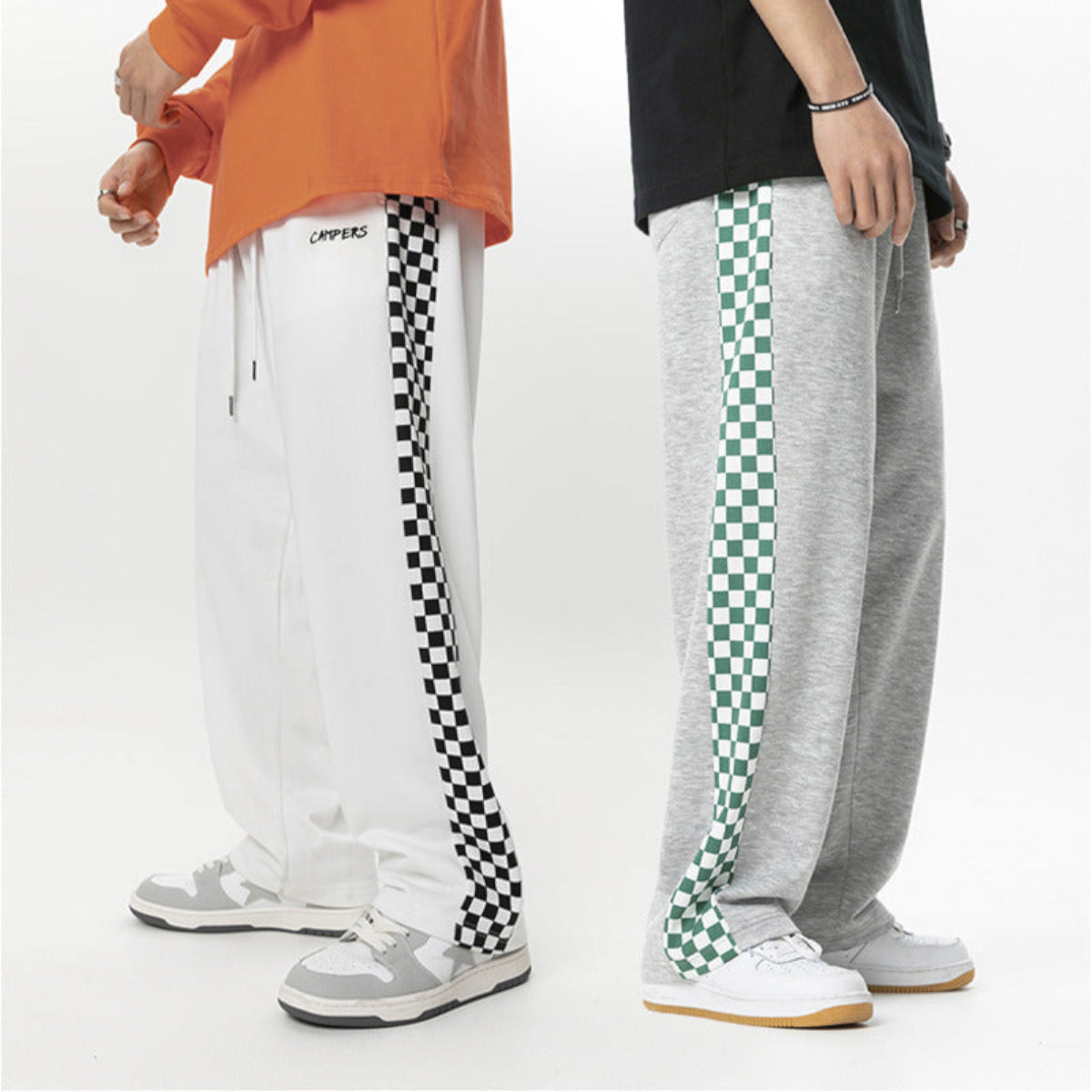 Checkerboard Long Pants