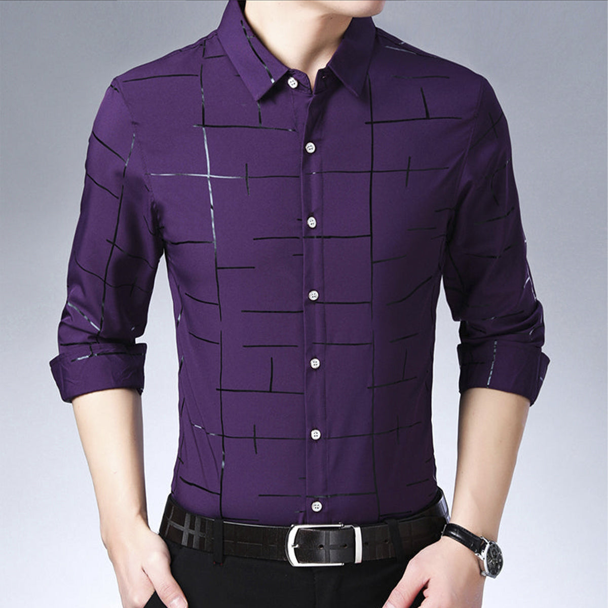 Long Sleeve Slim Fit Shirt