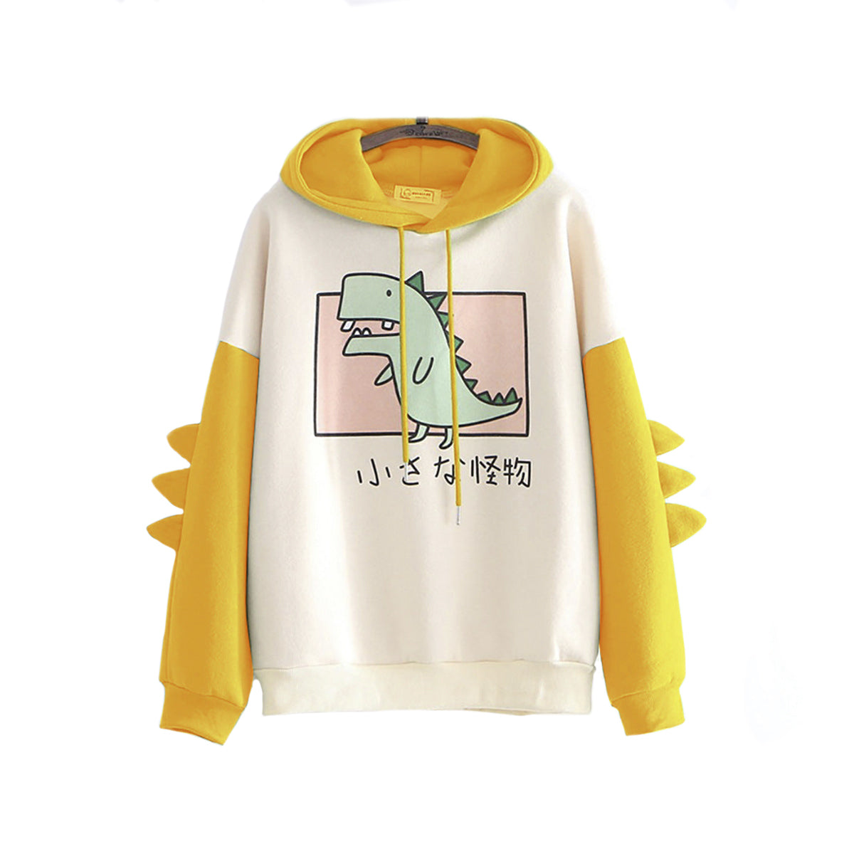 Cartoon Dinosaur Oversized Hoodie