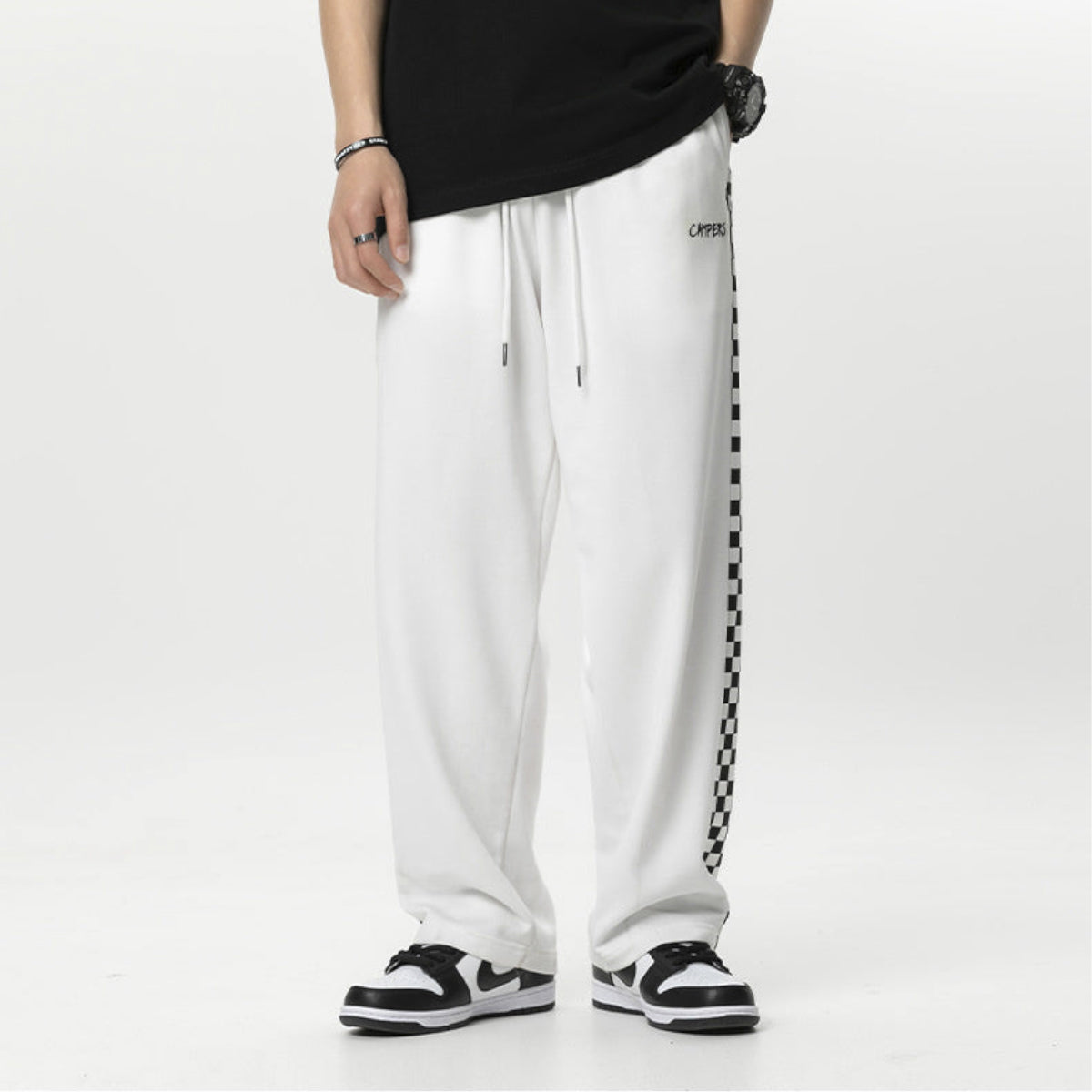 Checkerboard Long Pants