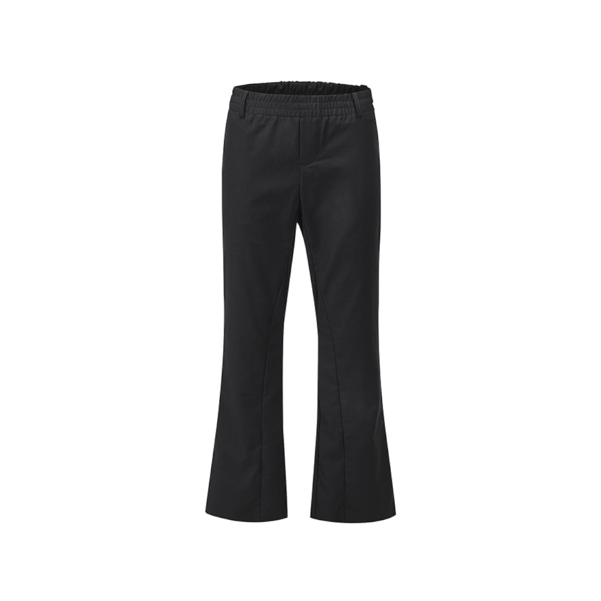 Elastic Waist Flare Pants