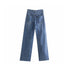 High Waist Denim Pants