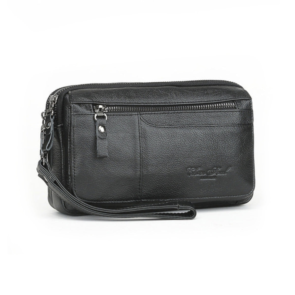 Double Zipper Casual Clutch