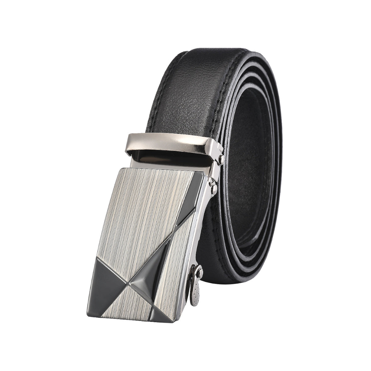 Automatic Buckle Leather Belt